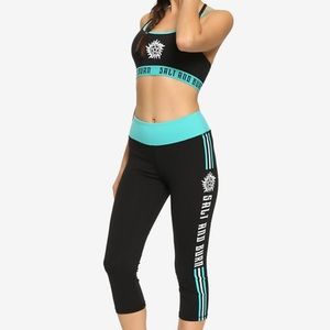 Supernatural Salt & Burn Girls Active‎ Capris Hot Topic Winchester